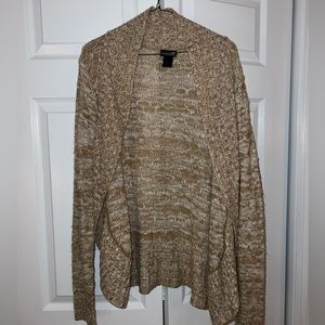 WetSeal beige cardigan size S
